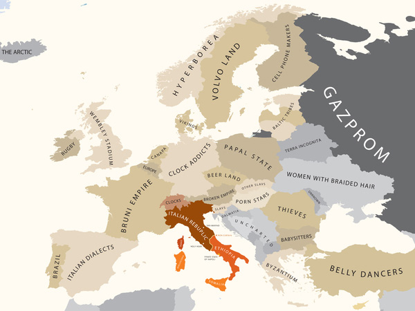 Europe According to Italy Europa oczami Włochów
