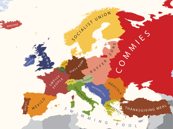 Europe According to the United States of America Europa oczami Amerykanów